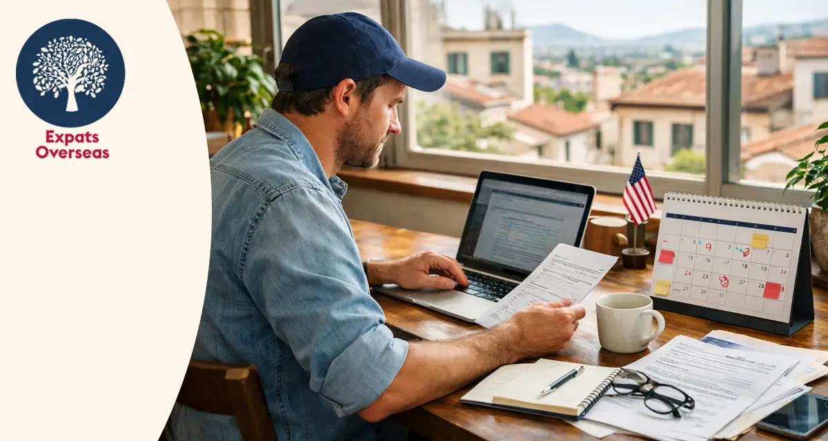 U.S. tax deadlines for expats living abroad, including filing extensions, payment rules, FBAR deadlines, and what actually applies in 2026.